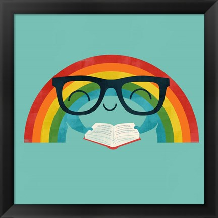 Framed Brainbow Print
