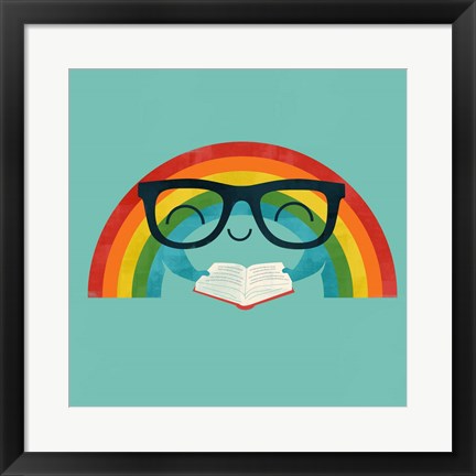 Framed Brainbow Print