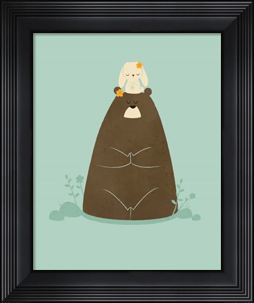 Framed Namaste Print