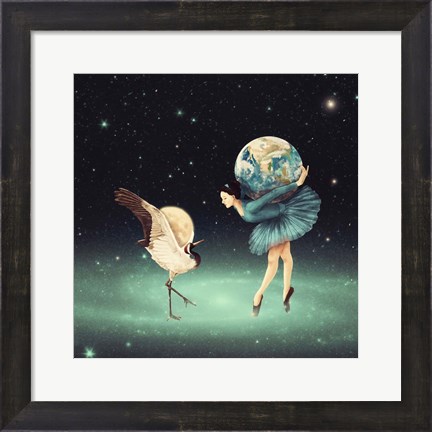 Framed Life is Just a Dance Print