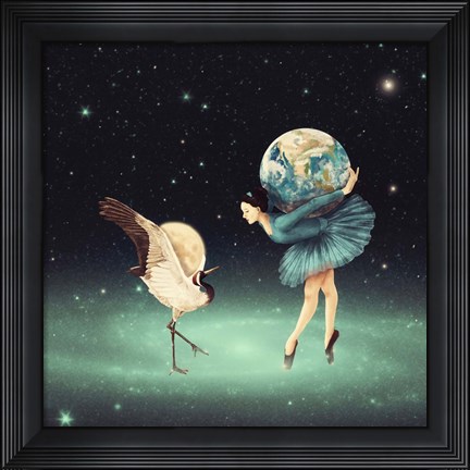 Framed Life is Just a Dance Print