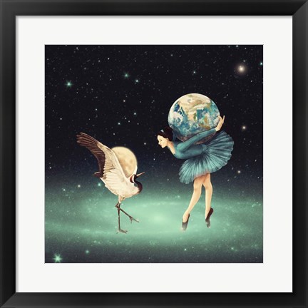 Framed Life is Just a Dance Print