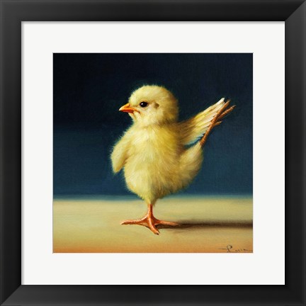 Framed Yoga Chick Dancer II Print