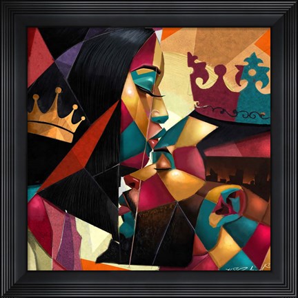 Framed Close Corners Print