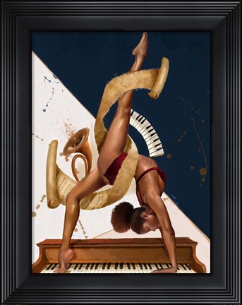 Framed Fluency Print