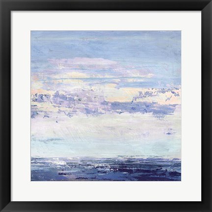 Framed Blue Wave No. 2 Print