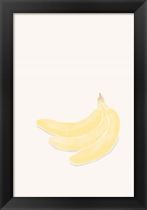 Framed Tropical Banana Print