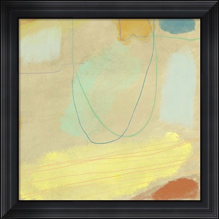Framed Scribbles II Print