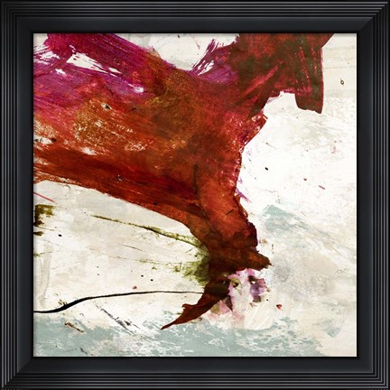 Framed Colors Rumbling II Print