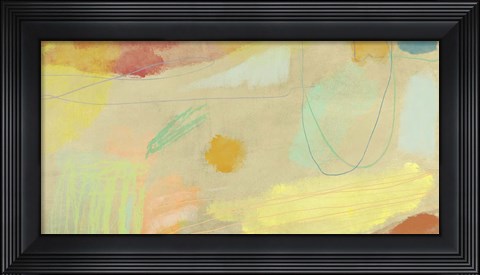 Framed Scribbles Print