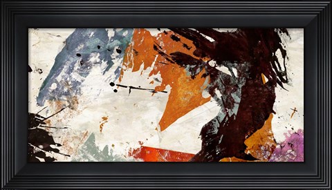 Framed Colors Dancing Print