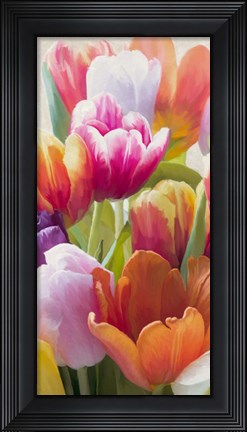 Framed Spring Tulips II Print