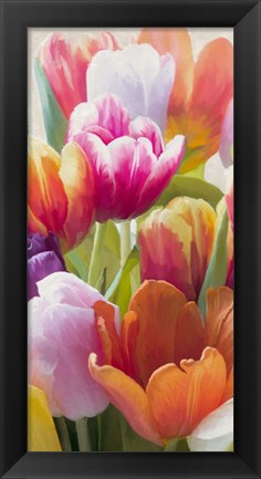 Framed Spring Tulips II Print