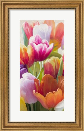 Framed Spring Tulips II Print