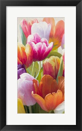 Framed Spring Tulips II Print