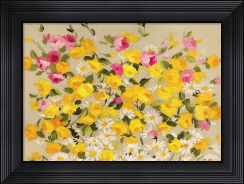 Framed Festa dei Fiori I Print
