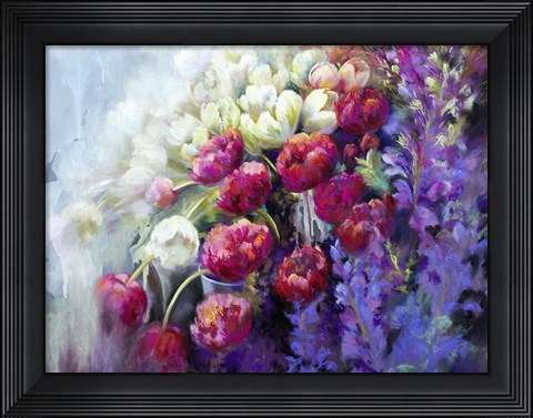 Framed Fabulous Florist (detail) Print