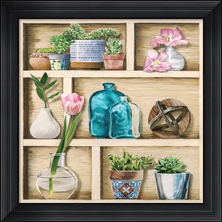 Framed Collection de Memoires II Print