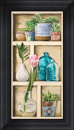 Framed Collection de Memoires III Print
