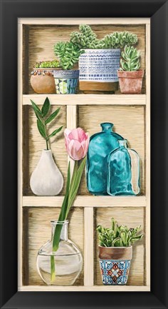 Framed Collection de Memoires III Print