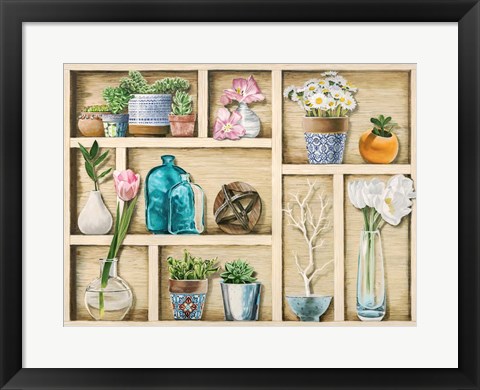 Framed Collection de Memoires Print