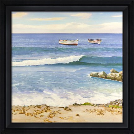 Framed Sul Mare (detail) Print