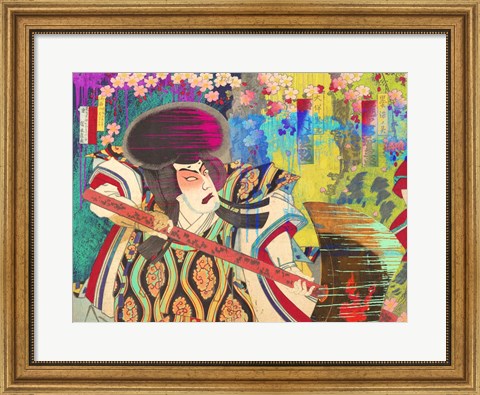 Framed Hommage to Hashimoto Print