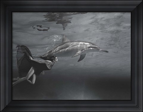 Framed Oceane Print