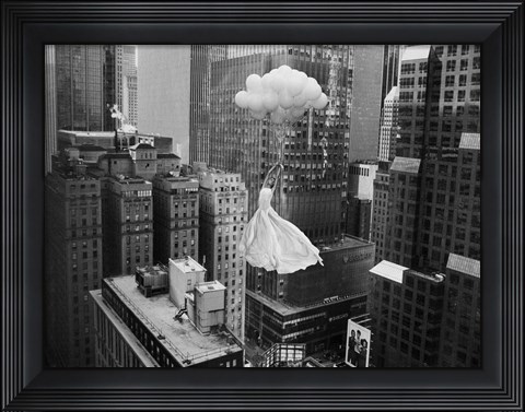 Framed Head over Heels Print