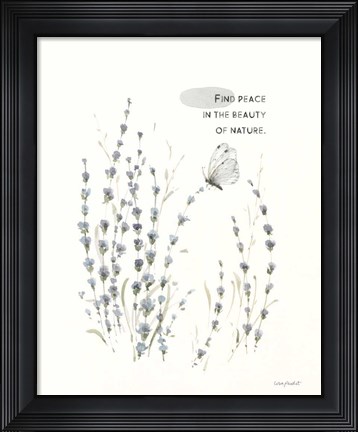 Framed Au Naturel V Print