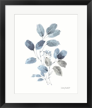 Framed Dancing Leaves III Print