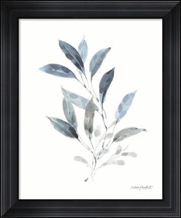 Framed Dancing Leaves VI Print