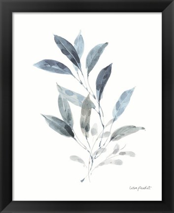 Framed Dancing Leaves VI Print