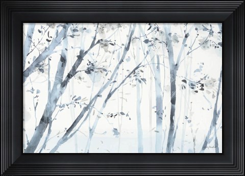 Framed Dancing Leaves VIII Print