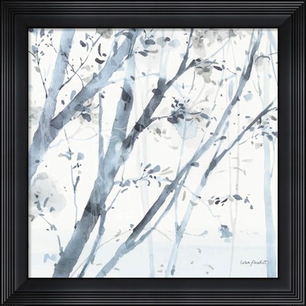 Framed Dancing Leaves IX Print