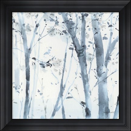 Framed Dancing Leaves X Print