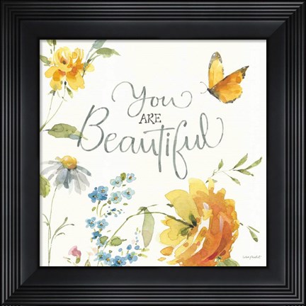 Framed Shine Bright IX Print