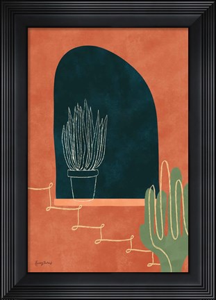 Framed Mountainous I Print