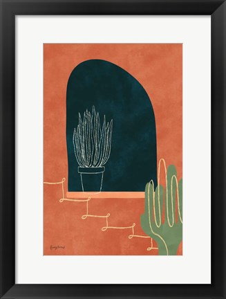 Framed Mountainous I Print