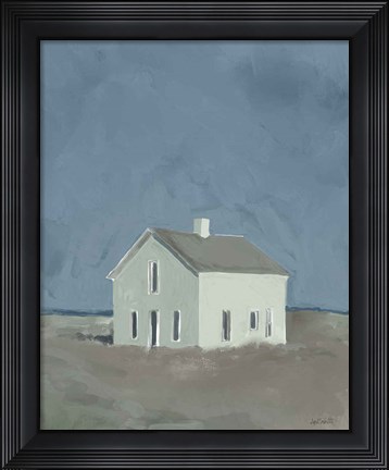 Framed White House I Print