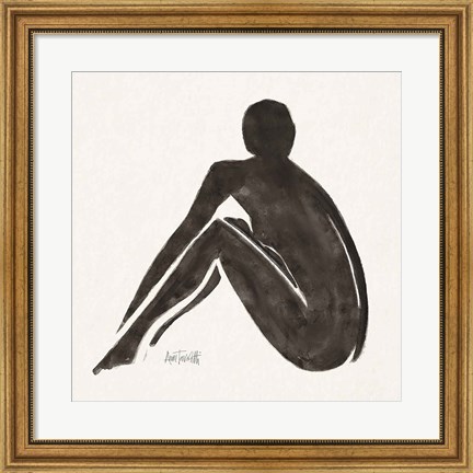 Framed Neutral Nudes IV Print