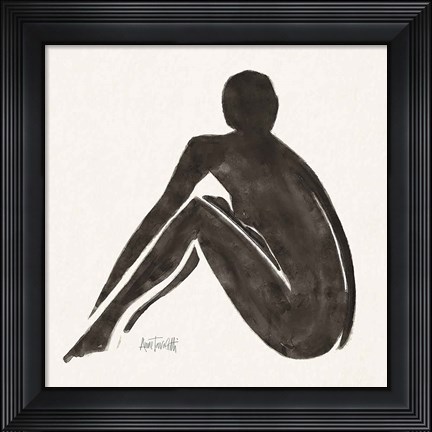 Framed Neutral Nudes IV Print