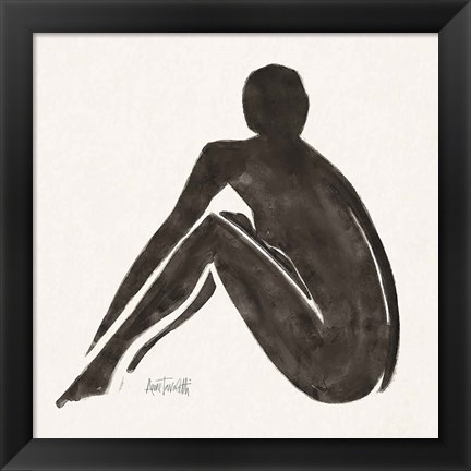 Framed Neutral Nudes IV Print