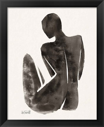 Framed Neutral Nudes II Print