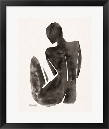 Framed Neutral Nudes II Print