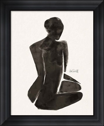 Framed Neutral Nudes I Print