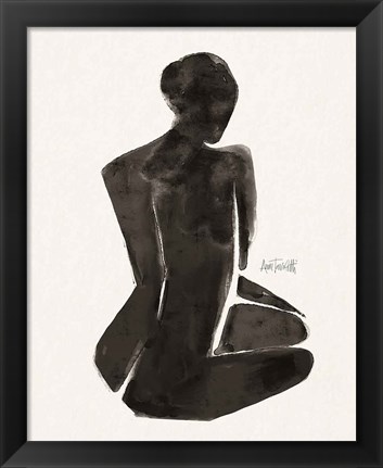 Framed Neutral Nudes I Print