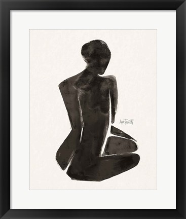 Framed Neutral Nudes I Print