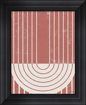 Framed Terracotta Gate II Print