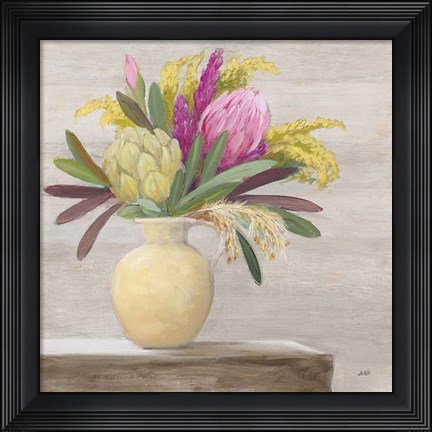Framed Protea Still Life II Print